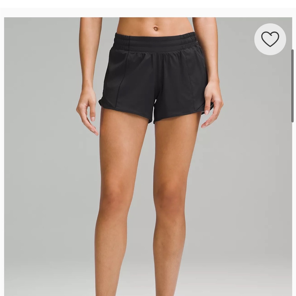 Hotty hot low rise lined short 4”